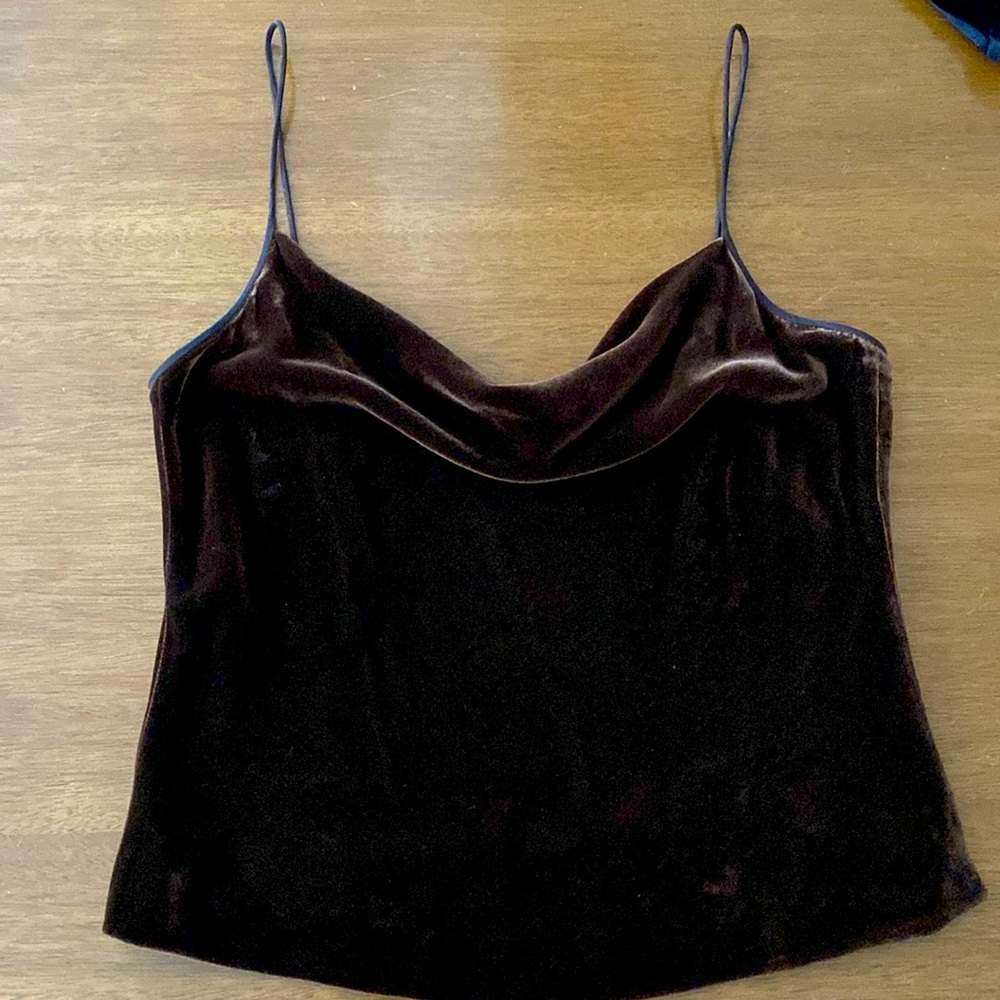 J Crew Velvet top